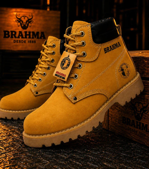 BOTAS BRAHMA CUERO 55% DE DESCUENTO HOY!